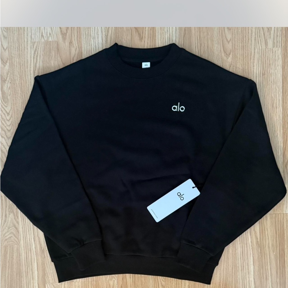 ALO Yoga Women's Black Crewneck
